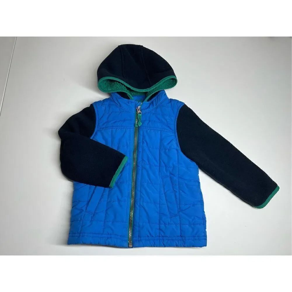 OshKosh Boys Lightweight Fleece + Puffer Jacket 3T